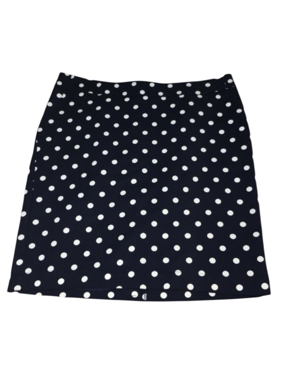 Merona Dresses & Skirts - MERONA Navy Blue White Polka Dot Stretch Skirt - Women’s 14 NWT